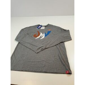Washington Wizards Shirt Mens XL Gray NBA Basketball Long Sleeve DMV Graphic